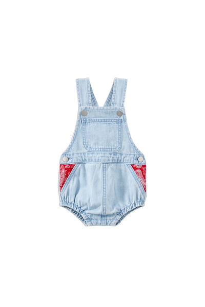Bandana Denim Overall