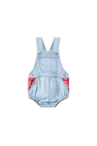 Bandana Denim Overall