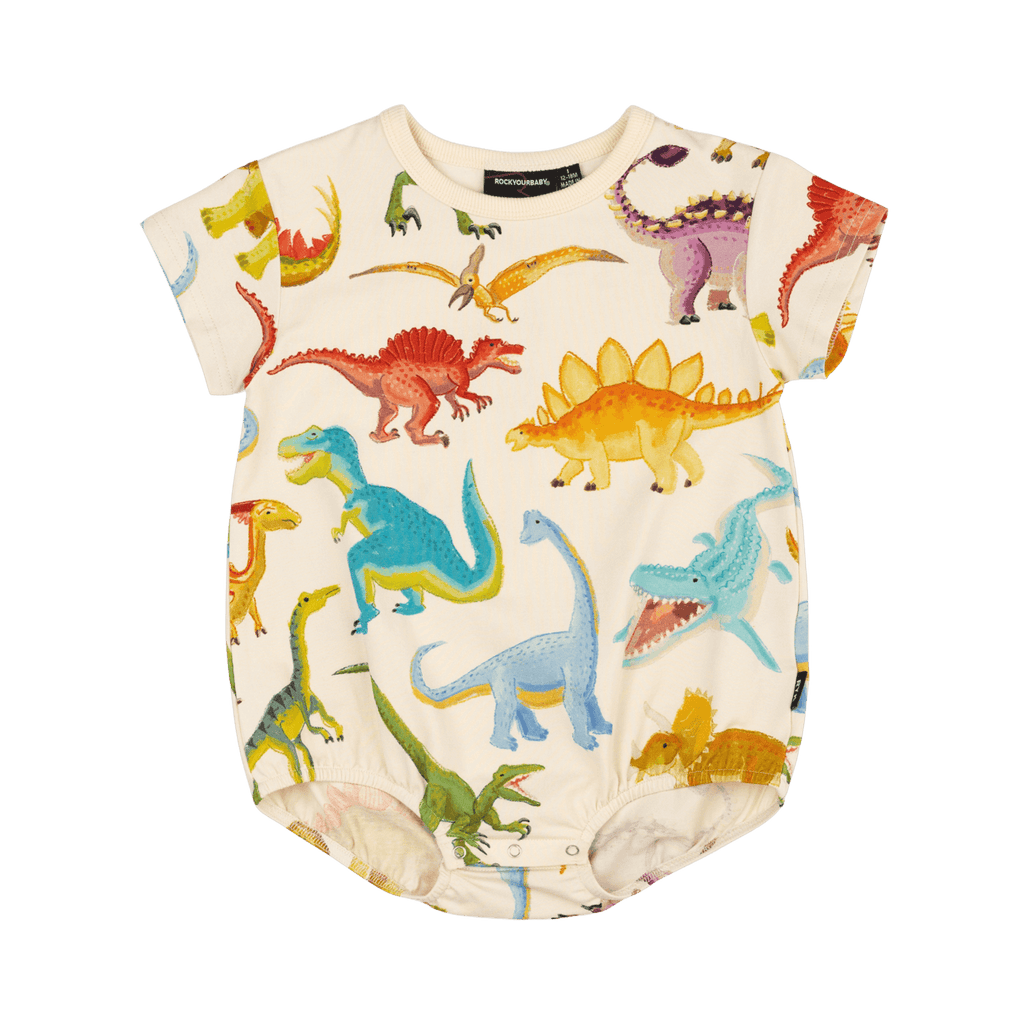 Dinos Galore Oversized Baby Bodysuit