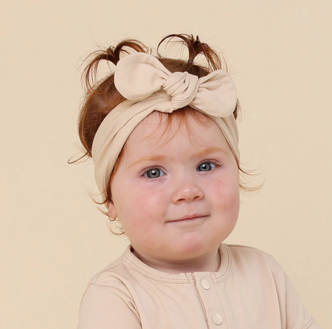 Topknot Headband - Babyccino
