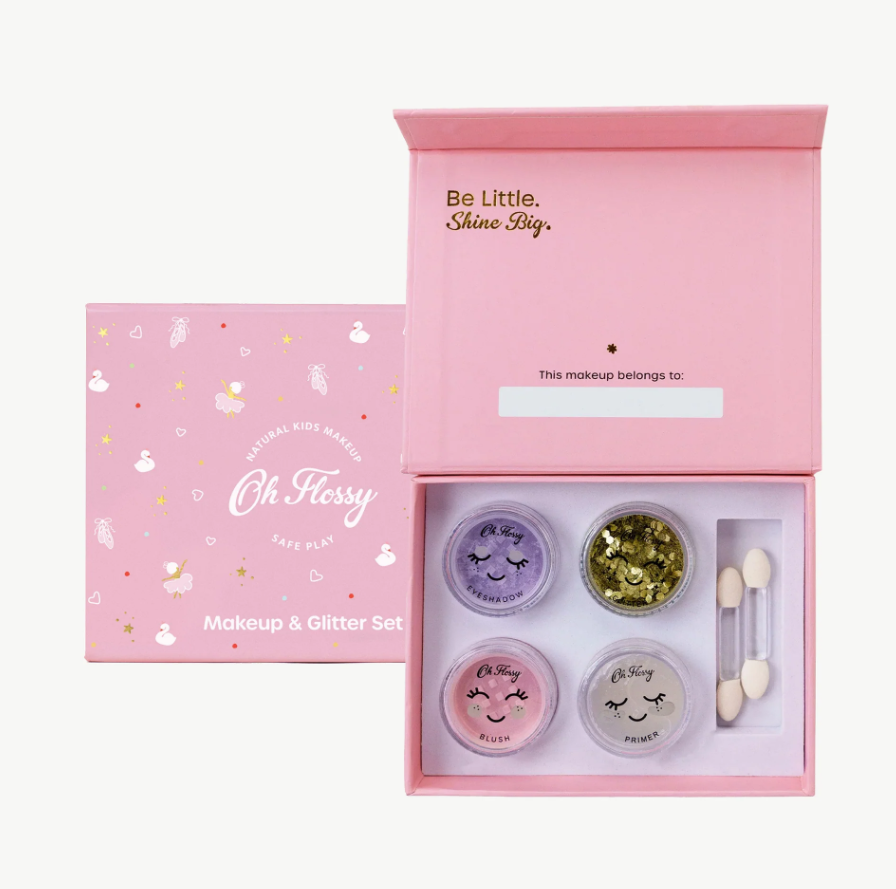 Oh Flossy Ballet Sparkle Makeup & Glitter Set