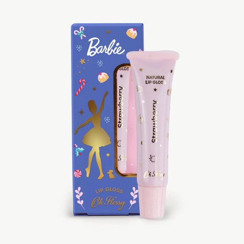 Oh Flossy x Barbie in the Nutcracker Strawberry Lip Gloss