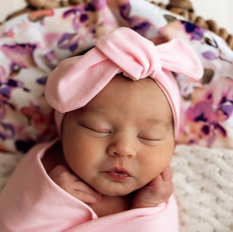 Topknot Headband - Bubblegum