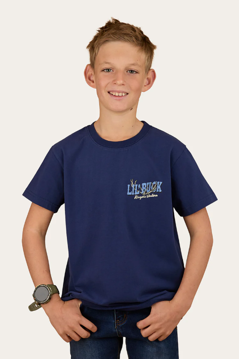 Buck Winner Classic Fit T-Shirt - Navy