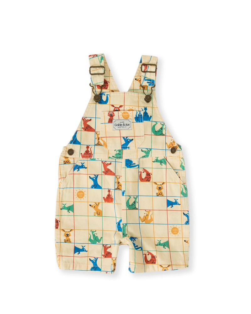 Hopscotch Burton Denim Overalls