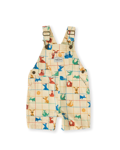 Hopscotch Burton Denim Overalls