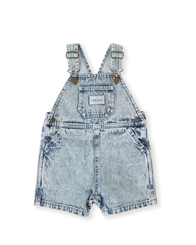 Burton Vintage Washed Denim Overalls