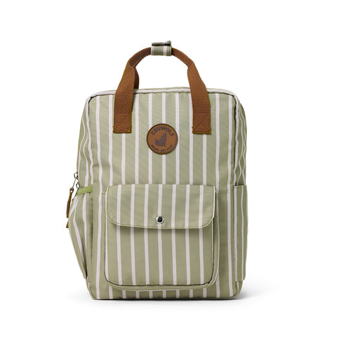 Mini Backpack - Elm Stripe