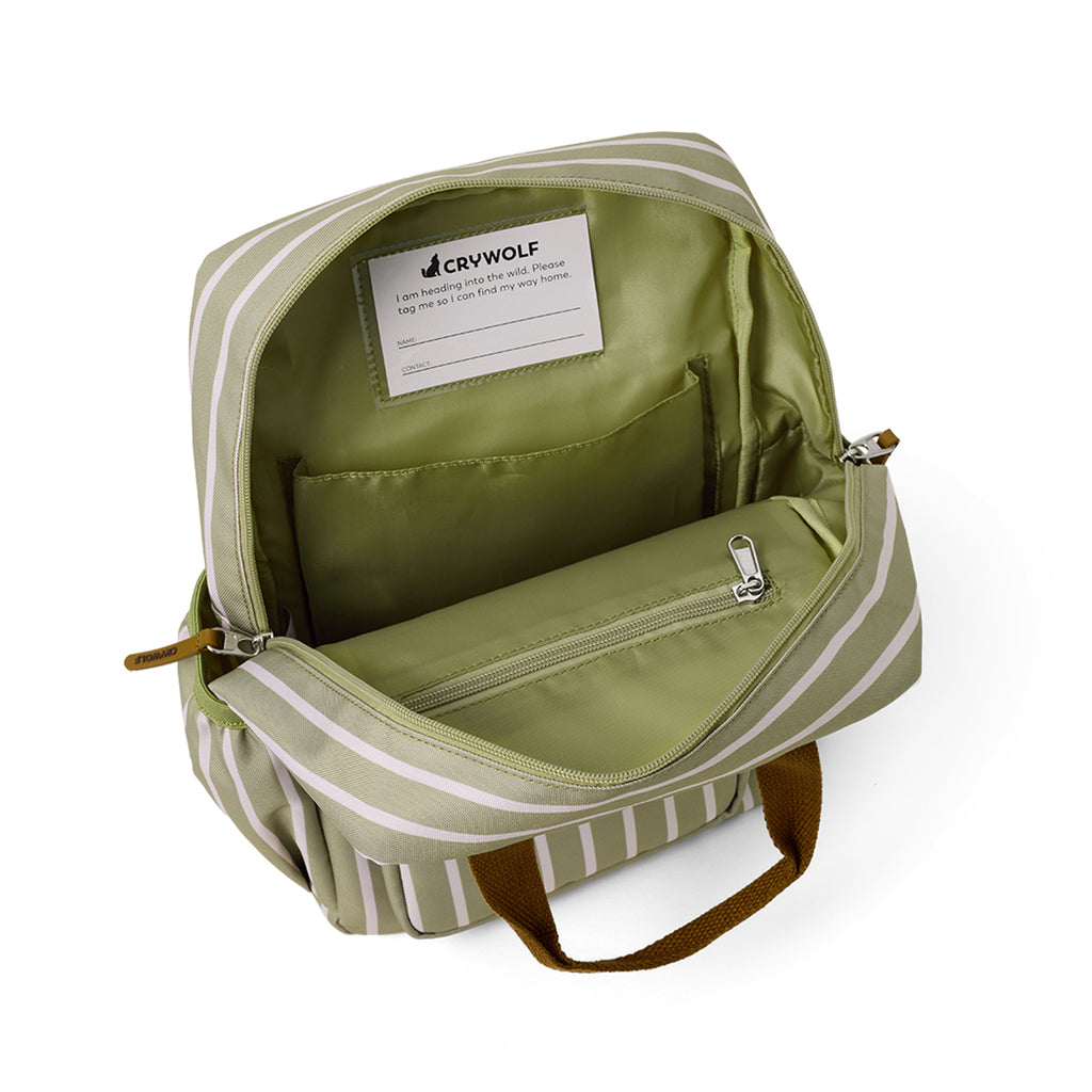 Mini Backpack - Elm Stripe