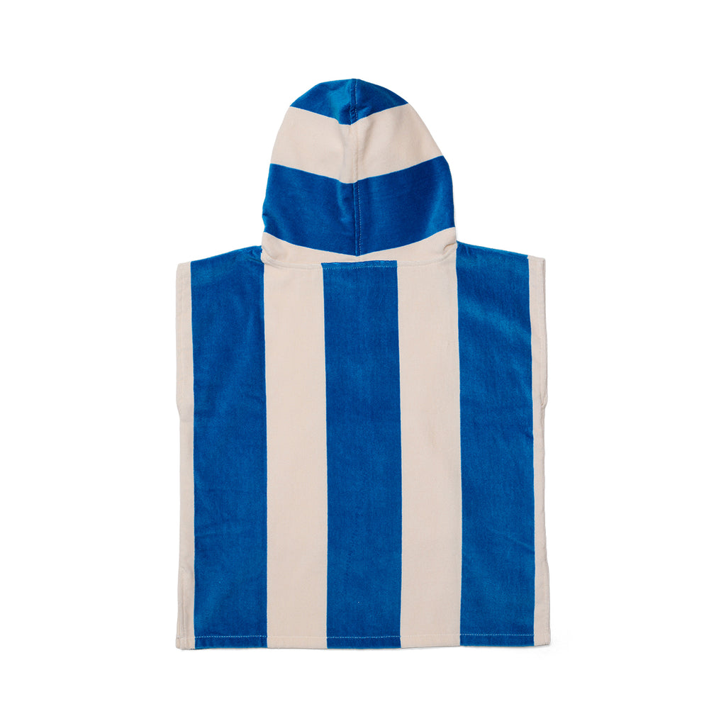Hooded Towel - Deep Sea Stripe