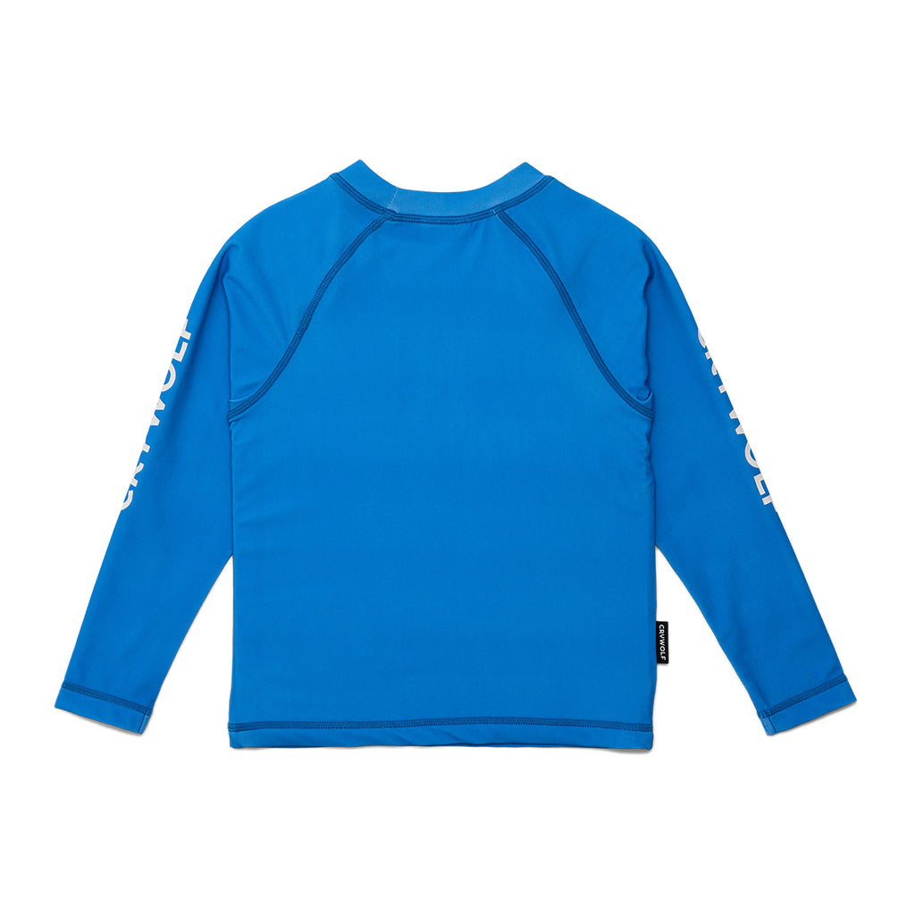 Long Sleeve Rash Vest - Deep Sea Blue