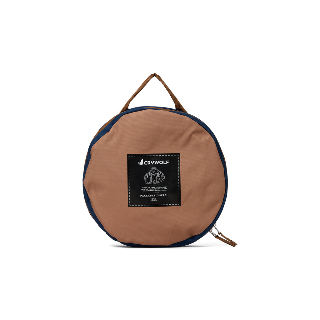 Packable Duffel Bag - Deep Sea Colourblock