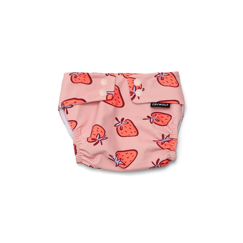 Reusable Swim Nappy - Strawberry Splash