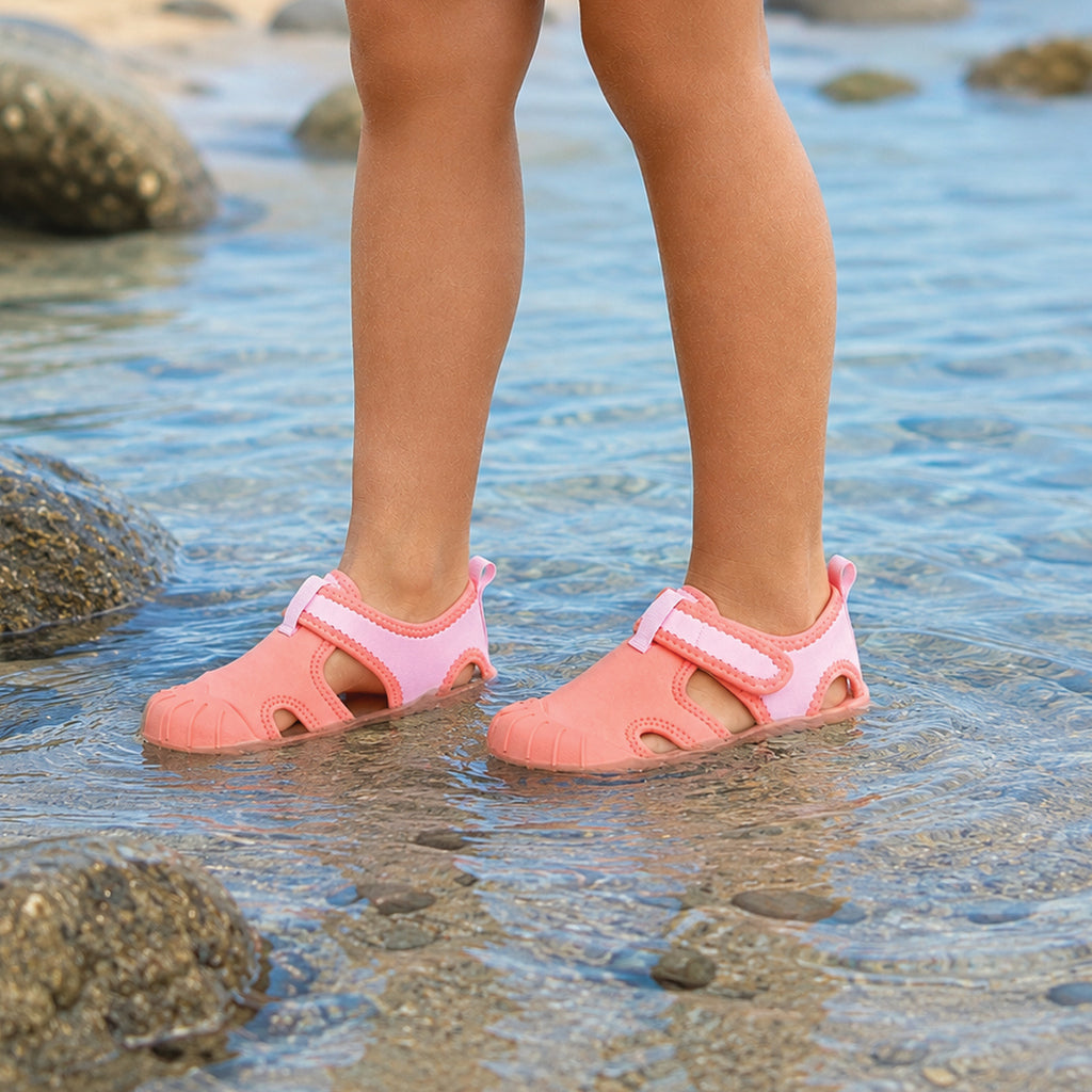 Aqua Sandal - Flamingo Pink