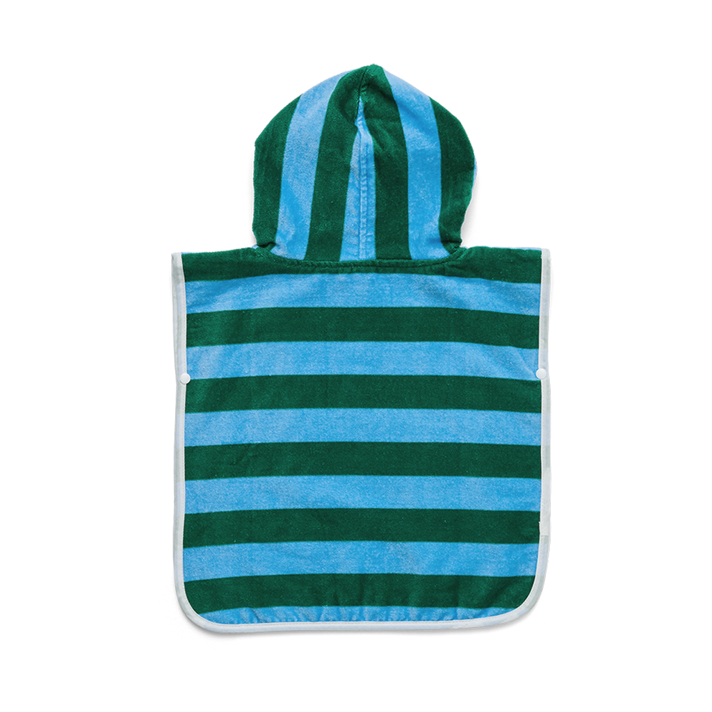Baby Hooded Towel - Deck Stripe