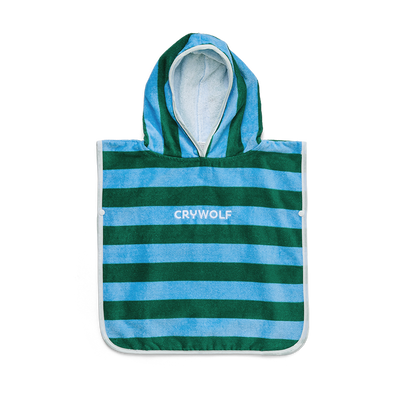 Baby Hooded Towel - Deck Stripe