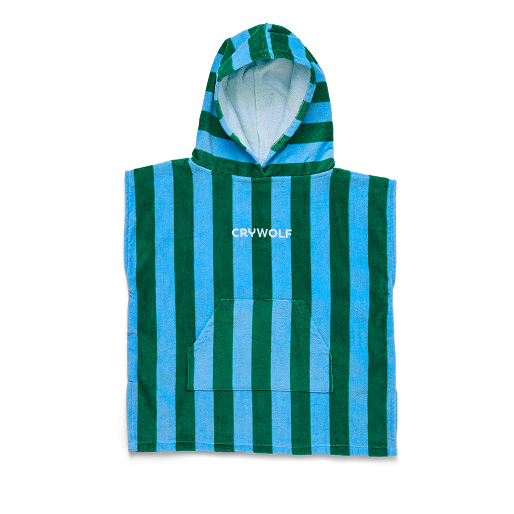 Hooded Towel - Deck Stripe