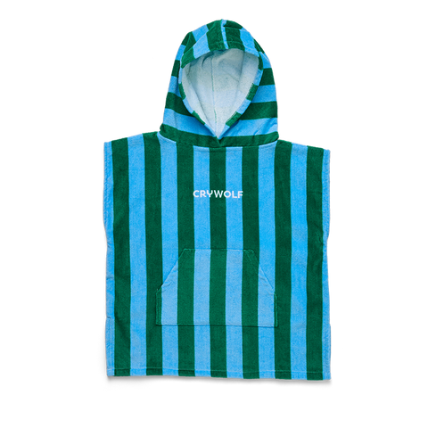 Hooded Towel - Deck Stripe