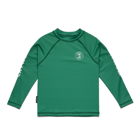 Long Sleeve Rash Vest - Sea Green