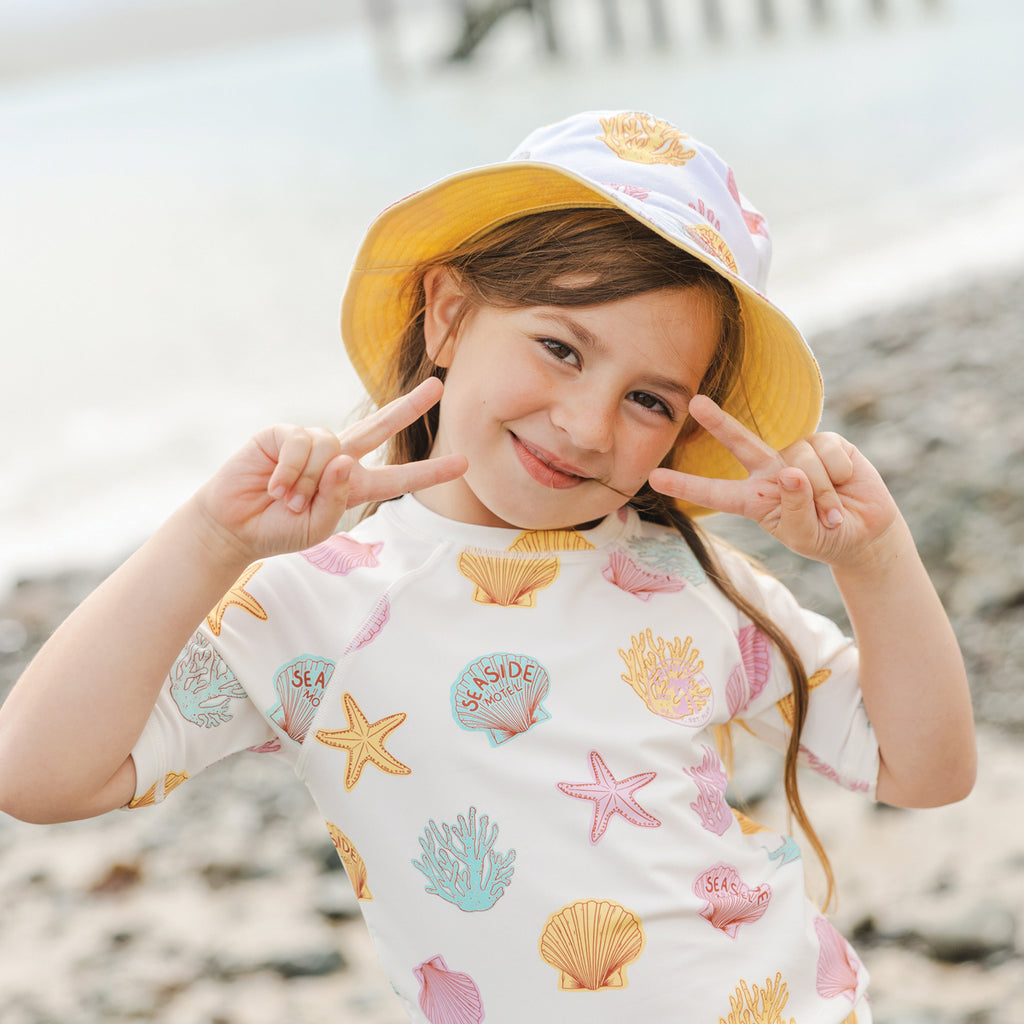 Short Sleeve Rash Set - Shell
