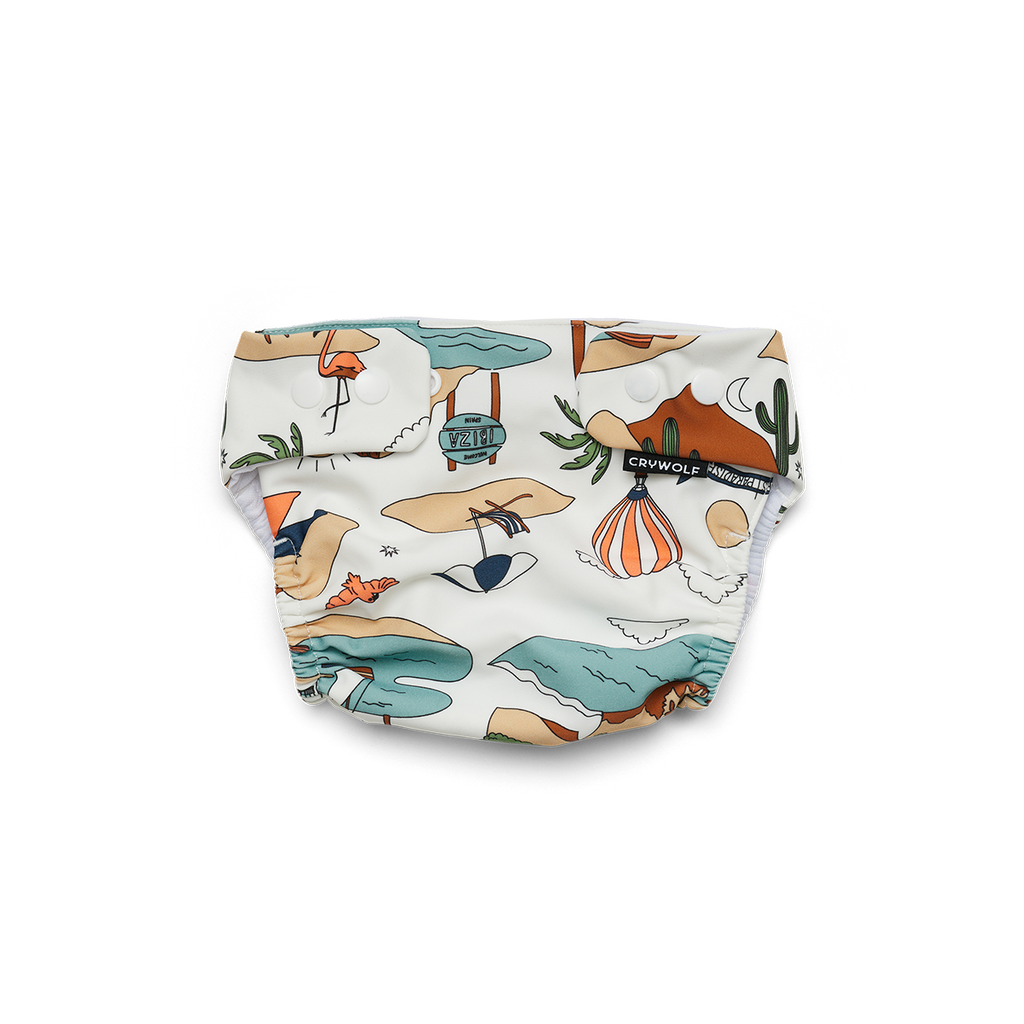 Reusable Swim Nappy - Paradise