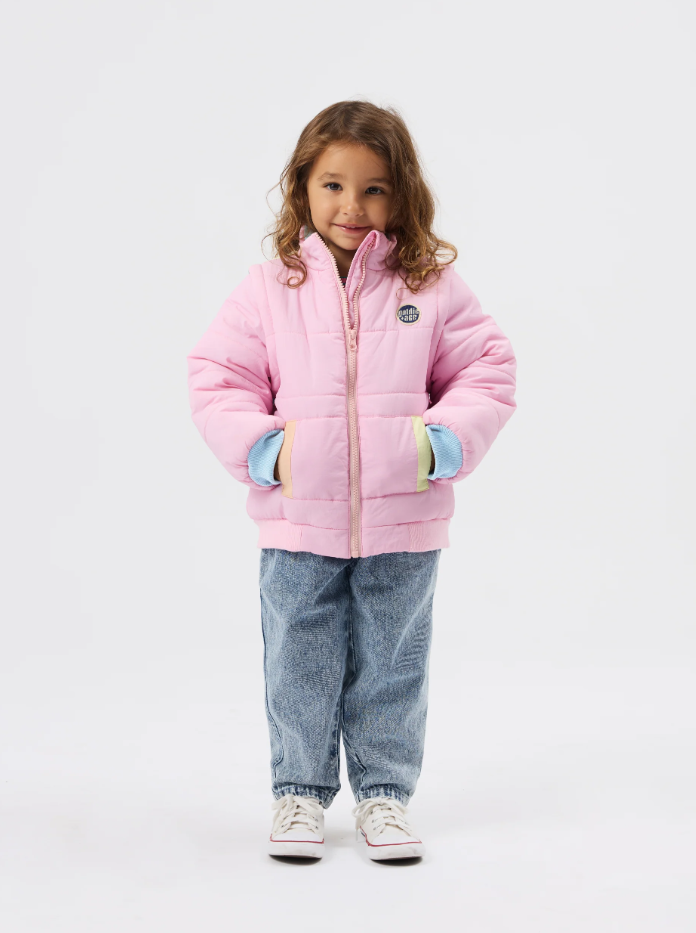 Charlie Sunrise Parka Jacket/Vest - Pastel
