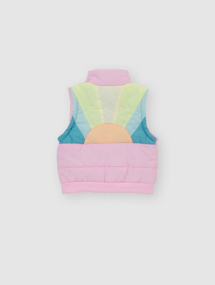 Charlie Sunrise Parka Jacket/Vest - Pastel