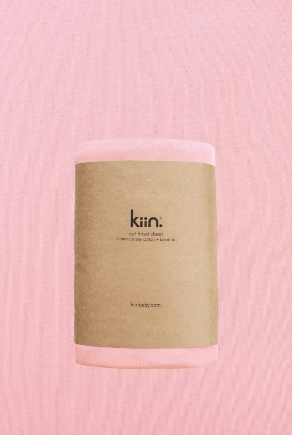 Organic Cot Sheet - Peony