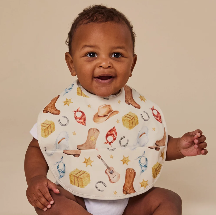 Snuggle Bib - Cowboys
