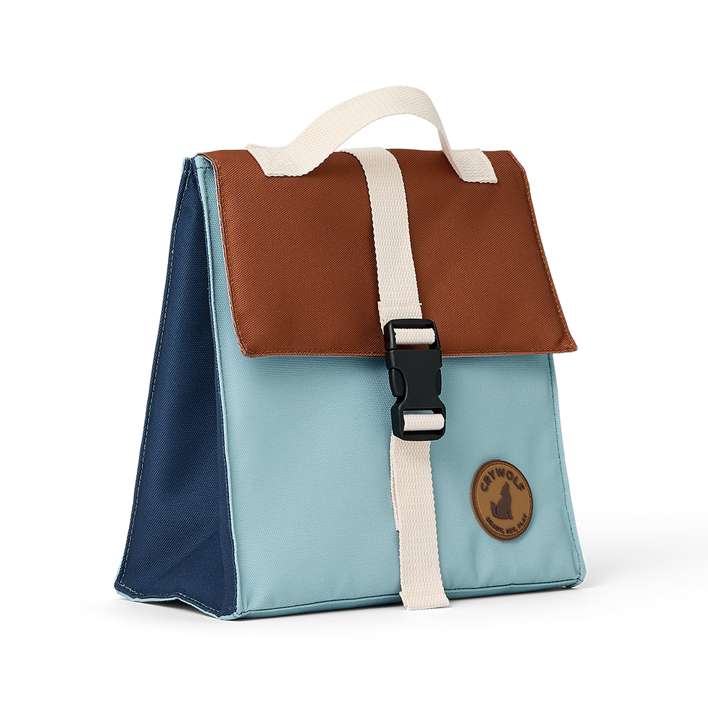 Insulated Lunch Bag - Ocean Colour Block