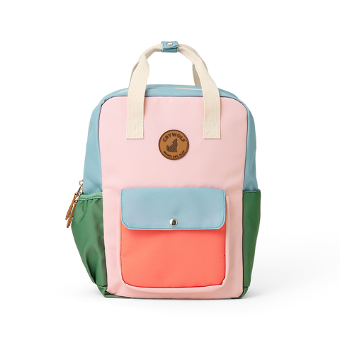 Mini Backpack - Sunset Colour Block