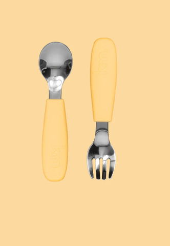 Silicone Cutlery Set - Buttercup