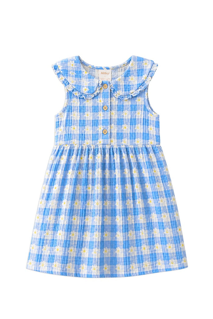 Daisy Check Dress