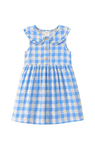 Daisy Check Dress