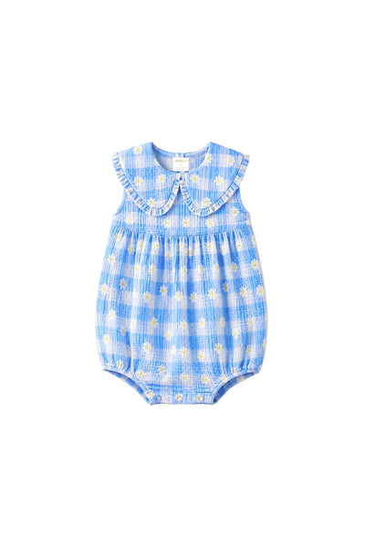 Daisy Check Playsuit