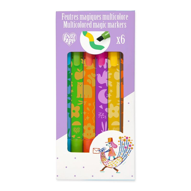 Multicoloured Magic Markers