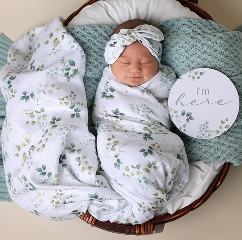 Organic Muslin Wrap - Eden