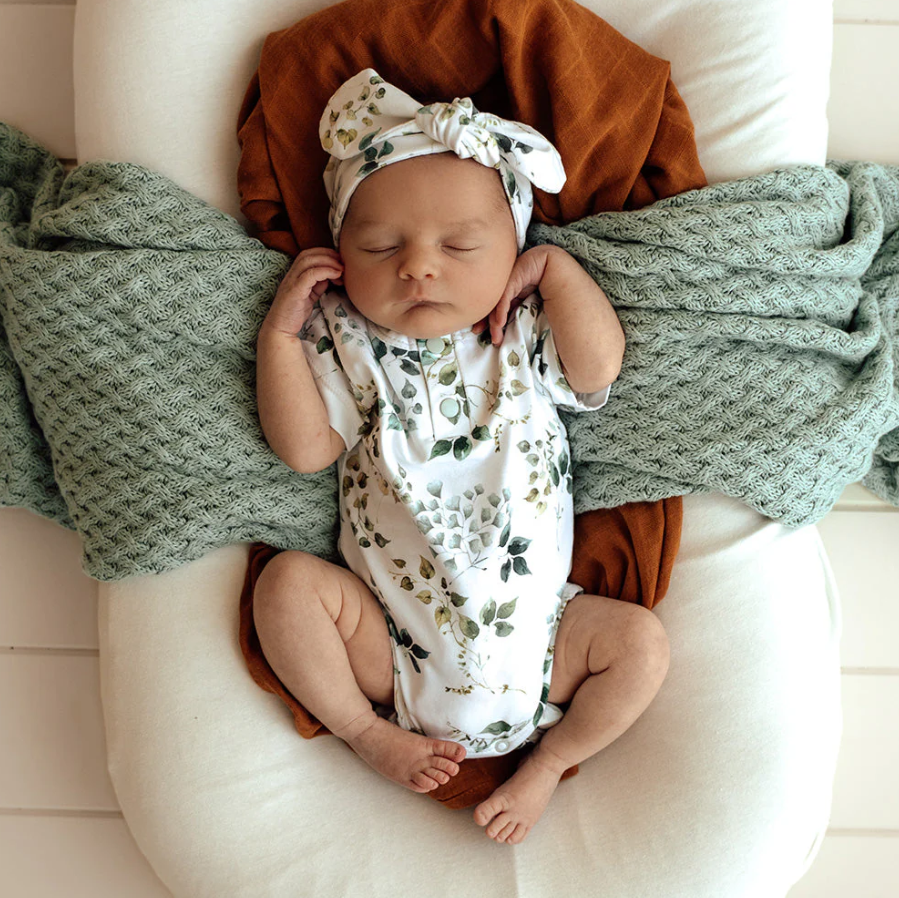 Eden Short Sleeve Organic Bodysuit