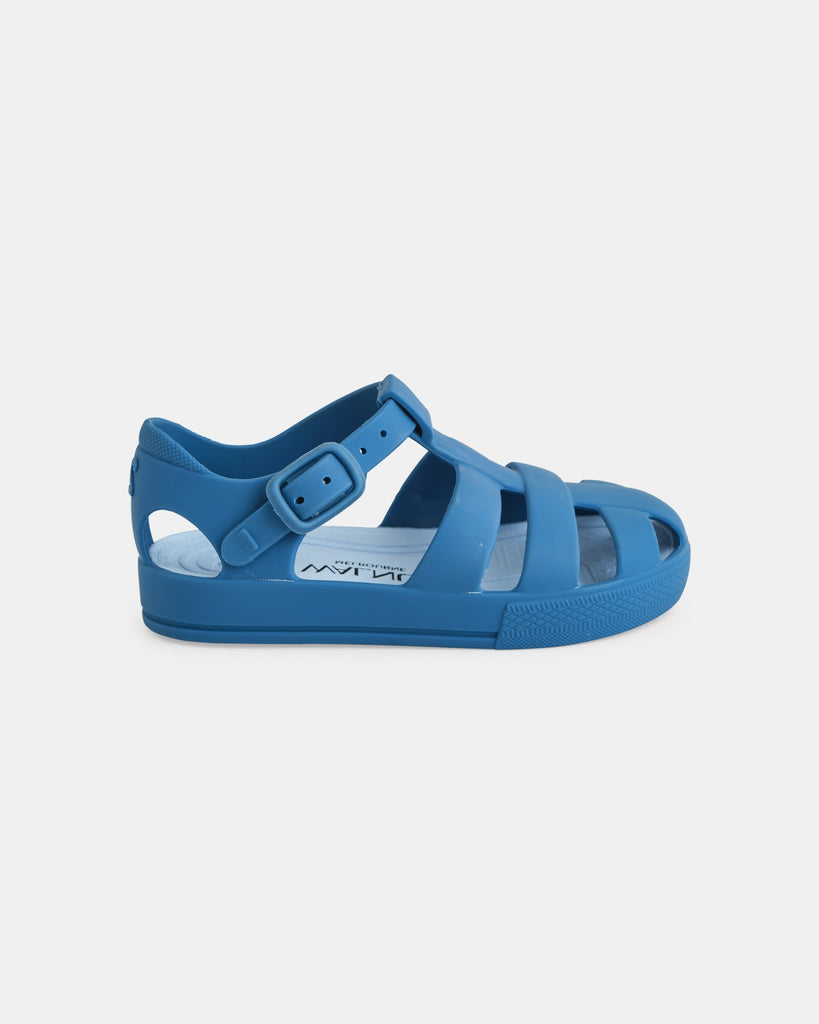 Frankie Sandal - Matte Blue