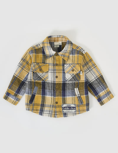 Rowan Check Shirt - Golden