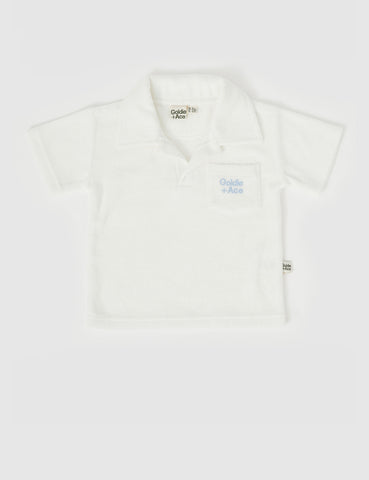 Oasis Terry Towelling Polo Shirt