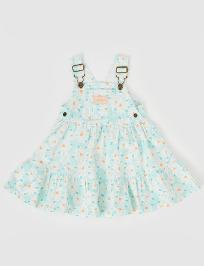 Tully Tiered Pinafore Dress