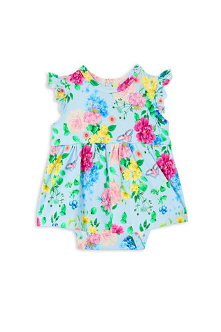 Garden Party Frill Baby Dress