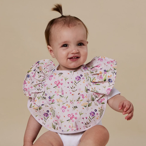 Snuggle Bib with Frill - Gracie