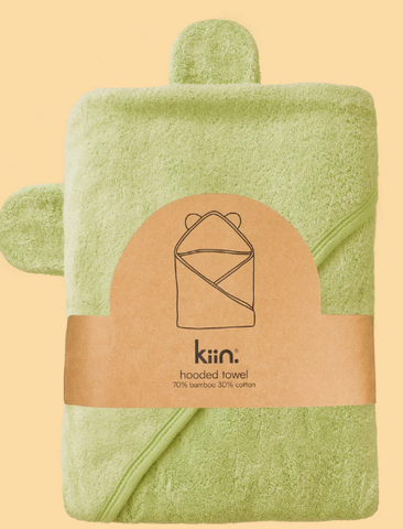 Hooded Towel - Apple