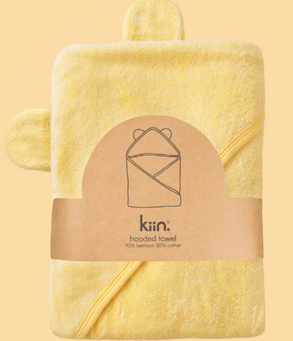 Hooded Towel - Buttercup