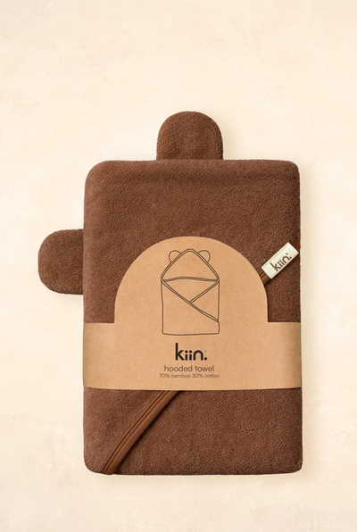 Hooded Towel - Chocolate