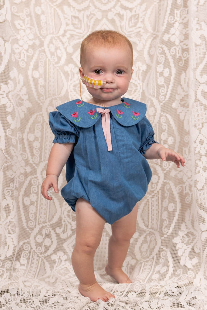 Olivia Playsuit - Chambray