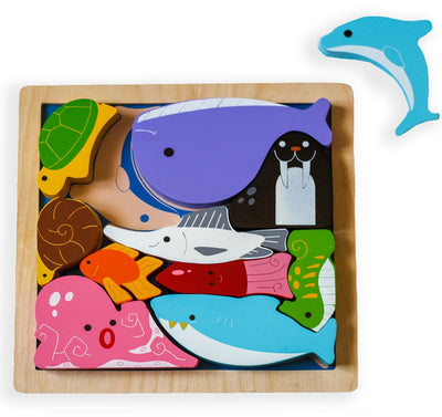 Sea Creatures Chunky Puzzle