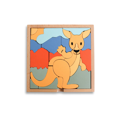 3 in 1 Block Puzzle - Kangaroo